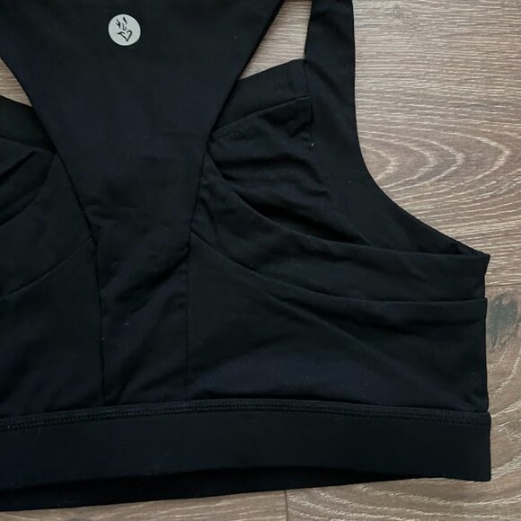 Torrid Active Black Wireless Non Padded Sports Athletic Bra Size 1 - Picture 16 of 16